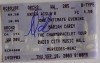 Concert ticket signed my Mariah