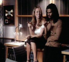 Mariah & Eric Benet in the movie GLITTER