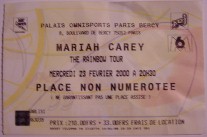 My Ticket - Paris - 23.02.2000
